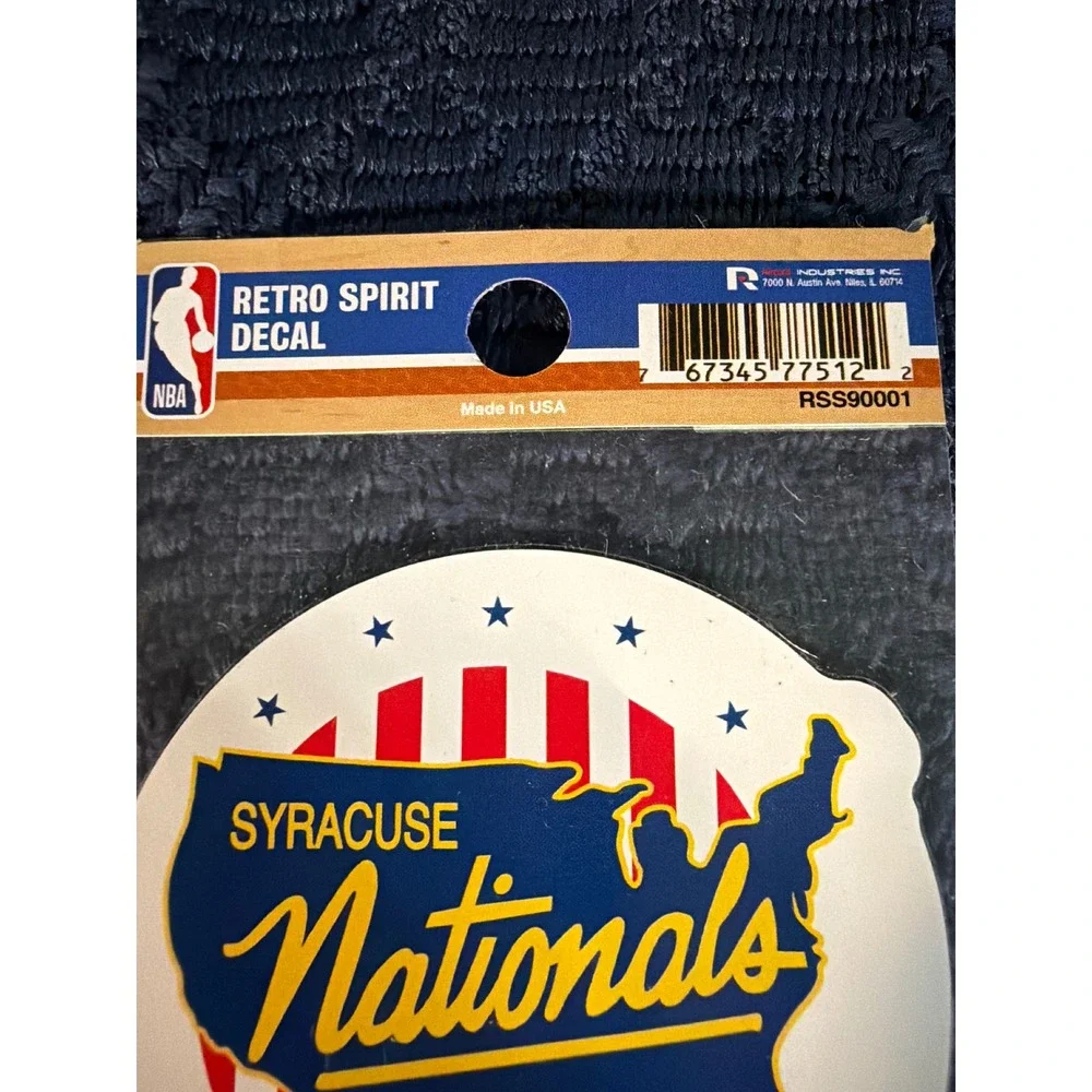 NBA Philadelphia 76ers Retro Spirit Decal Set Syracuse Nationals Rico